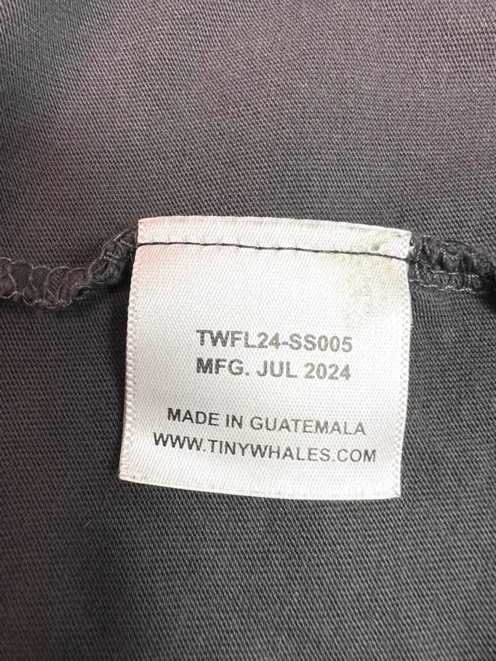 Tiny Whales Local Tee Shirt Gray Size 4T